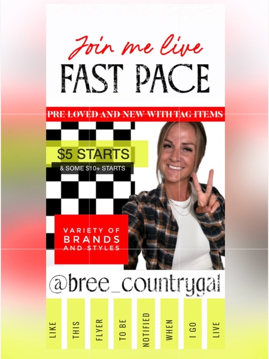 Athleta Accessories - BREE'S LIVE • Like to be notified when I go live • Plz Share - Thx! ☺️🖤✌🏻⚡ 🏁